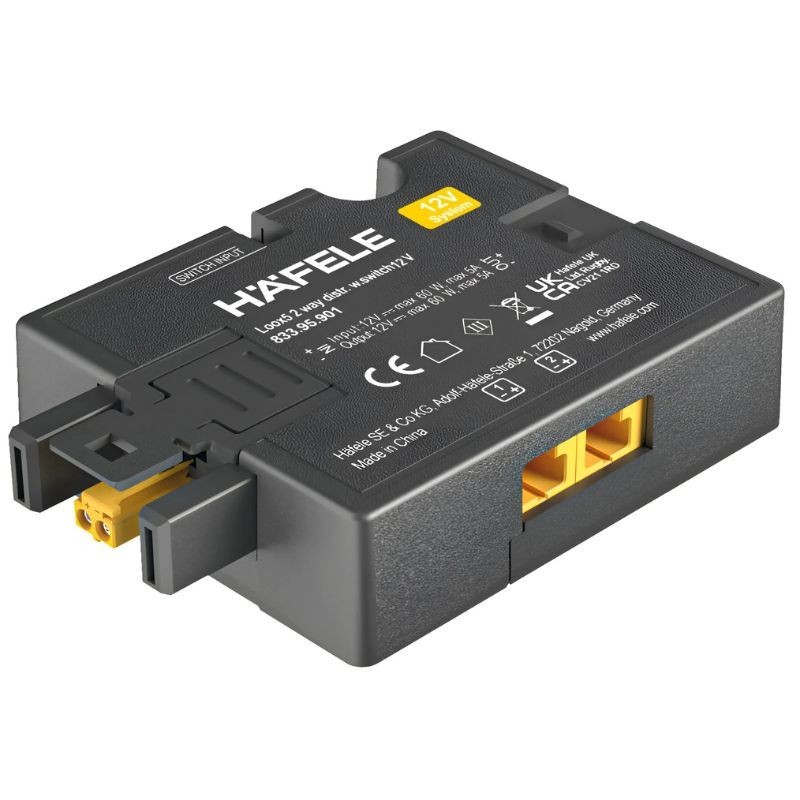 DISTRIBUIDOR 2 PUERTOS 12V