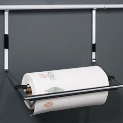 PORTA ROLLO ACERO MATE