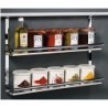 ACCESORIO PARA ESPECIES 2 NIVELES ACERO INOX