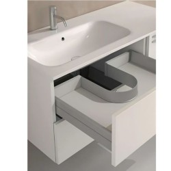 FLEXI SINK PARA CAJON BAJO FREGADERO BLANCO 680 mm