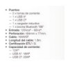 BARRA MULTIFUNCIONAL CON BOCINA INTEGRADA Y CARGA INDUCTIVA