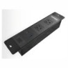 CENTRO DE CARGA ATORNILLABLE CON 2 CONTACTOS, CARGA USB Y HDMI