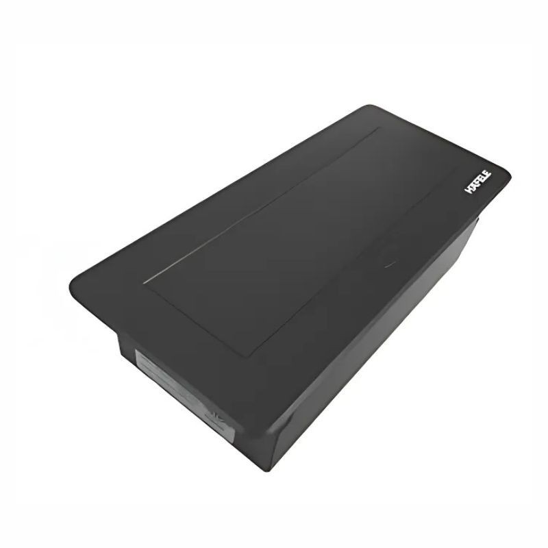 CENTRO DE CARGA ELEVABLE CON 2 CONTACTO Y CARGA USB