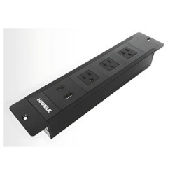 CENTRO DE CARGA ATORNILLABLE CON 3 CONTACTOS Y CARGA USB