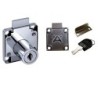 CERRADURA CILINDRO INTEGRADO CROMO MATE 32 mm