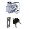 CERRADURA PARA PUERTA DE CRISTAL CROMO 19 mm