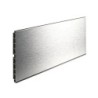 ZOCLO DE PVC ALUMINIO CEPILLADO