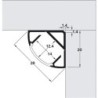 PERFIL ANGULAR PARA TIRA LED