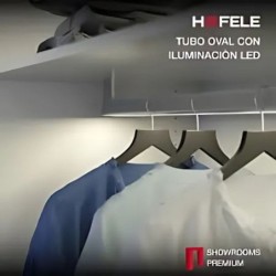 TUBO OVALADO PARA TIRA LED
