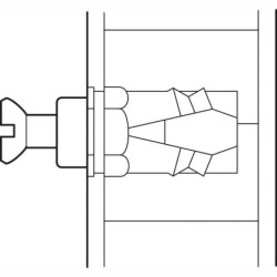INSERTO PARA MINIFIX DE LATON S 100