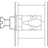 INSERTO PARA MINIFIX DE LATON S 100