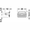 CONECTOR PANEL TRASERO