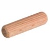 TAQUETE DE MADERA ESTRIADA