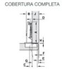 BISAGRA CIERRE SUAVE 110° COBERTURA COMPLETA